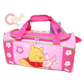 Disney Winnie the Pooh & Piglet Duffle Bag Travel Gym Sports Bag  16 
