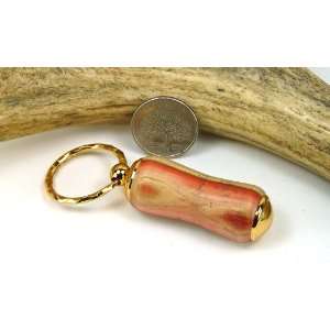  Flame Box Elder Pill Case With a Gold Finish Office 