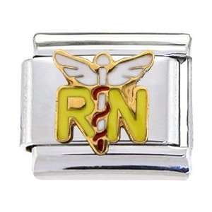  Rn Nurse Italian Charm: Jewelry