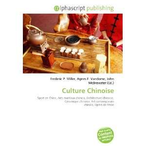  Culture Chinoise (French Edition) (9786132824615): Books