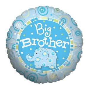 Big Brother Elephant 18 Inch Mylar Balloon