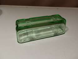   DEPRESSION CRISS CROSS BUTTER DISH LID ONLY 1/4 POUND EXCELLENT  