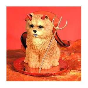 Chow Chow Little Devil Dog Figurine   Red:  Home & Kitchen