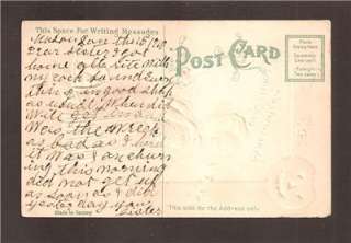 HALLOWEEN Signed BANKS Original GERMAN MADE Vintage 1910 Postcard 