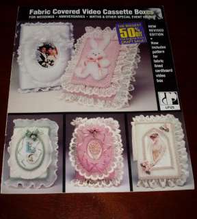 Craft Books: #801 Fabric Covered Video Cassette Boxes  