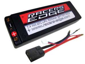 Racers Edge 7.4V 20C 5000mAh 2 Cell LiPo Battery Pack  