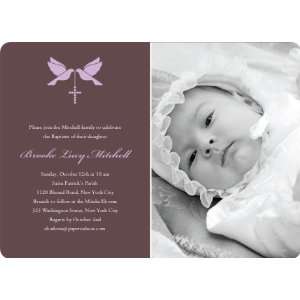  Dove and the Holy Spirit Baptism Invitations: Health 