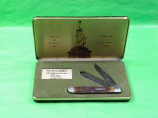 CASE XX 6254 100th Anniversary Limited knife box bone  