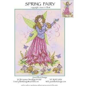  Spring Fairy   Cross Stitch Pattern: Arts, Crafts & Sewing