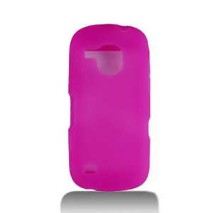  Samsung I400 Hot Pink soft sillicon skin case: Cell Phones 