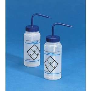 Wash Bottle, Widemouthed, for Deionized Water, 500 mL:  