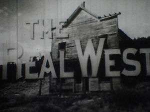 GARY COOPER Narrates The Real West an NBC Television Special  