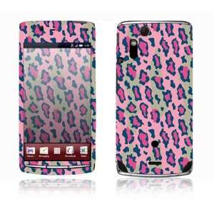 Sony Ericsson Xperia Acro Decal Skin   Pink Leopard 