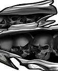 Skulls Ripps / Tears Auto Graphics Car Truck Decals 5ft kit