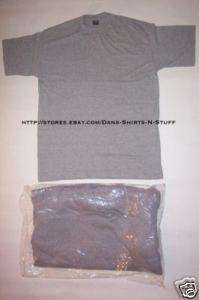 Pack GREY GRAY Plain Big Tees T Shirts 5XL 5X  