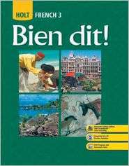 Bien Dit Holt French 3, (0030432189), John Demado, Textbooks 