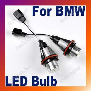 6W Angel Eyes LED Bulb For BMW Car E39 E53 E61 E64 E65 E66 New  