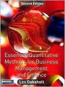Essential Quantitative Methods for Business Management and Finance 