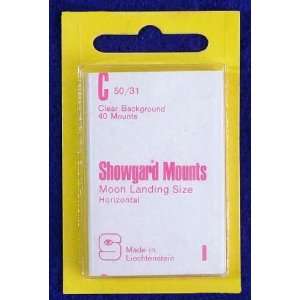  Showgard Pre Cut Clear Stamp Mounts Size C50/31 