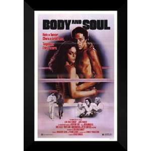  Body and Soul 27x40 FRAMED Movie Poster   Style A 1981 
