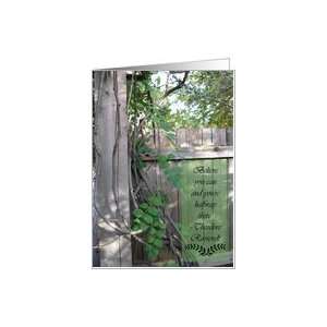  Encouragement, Roosevelt Quote, Wooden Fence Card Health 