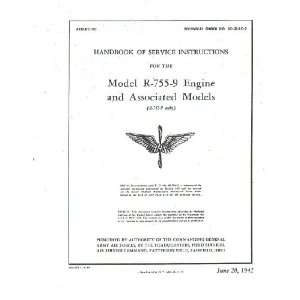   : Jacobs R 755  9 Aircraft Engine Service Manual: Jacobs R 755: Books