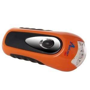 AirLink 101 Manually Rechargeable 3 LED Hand Crank Flashlight   No 