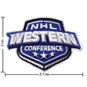  NHL Western Conference Logo Iron On Patches Everything 