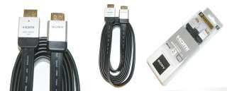 SONY Black 21.6Gbps 1.4 HDMI Cable 3D HDTV PS3 XBOX360 High Speed 1080 