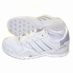Kids ADIDAS X COUNTRY Trainer White Leather Size UK 5½  