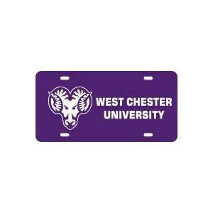  WEST CHESTER UNIVERSITY WITH RAM LOGO PURPLE/SILVER 