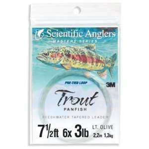 Scientific Anglers Mastery Series Freshwater Leader   Trout / Panfish 