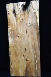 Spalted Ambrosia Maple Fiddleback Figured Lumber Board Slab 739  