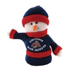  Blue Jackets NHL Animated Dancing Snowman (9) 