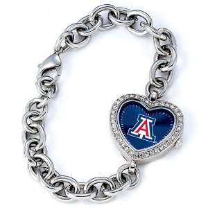 BSS   Arizona Wildcats NCAA Ladies Heart Series Watch 