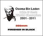 Bin Laden Funny, VW, Vinyl car graphic, Decal,Stic​ker