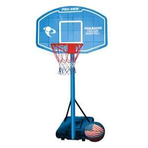    Poolmaster Pro View Adjustable Basketball Game: Toys & Games