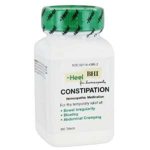  Heel/BHI Homeopathics Constipation