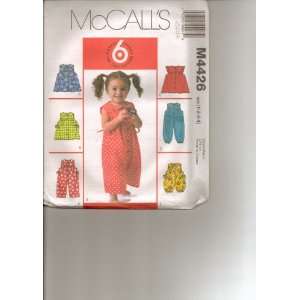  McCalls Girls/Toddlers Dress Sewing Pattern Arts, Crafts 
