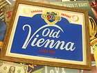 OV Old Vienna Plexi Mirror Type Framed Beer Bar Ad Sign SEE MY OTHER 