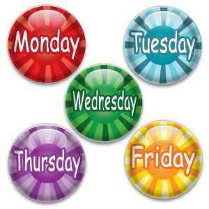  Decorative Push Pins 5 Big Weekdays: Office Products