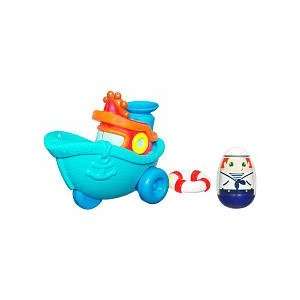  Hasbro CHLD Pla Weebles Tug Boat: Toys & Games