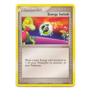  Pokemon Ex Power Keepers Uncommon Energy Switch 75/108 