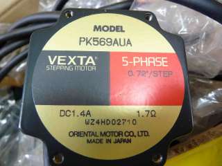 Vexta Oriental 5 Phase Stepper Motor PK569AUA new  
