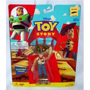  Original Toy Story Bendable Woody Figure: Toys & Games