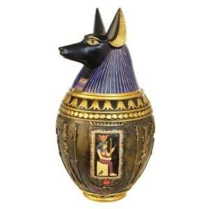  Duamutef Ceramic Egyptian Canopic Jar