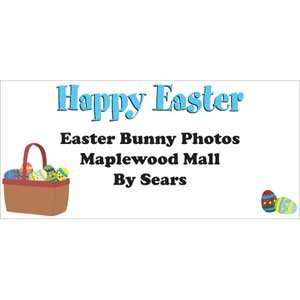  Easter Basket Personalized Banner 