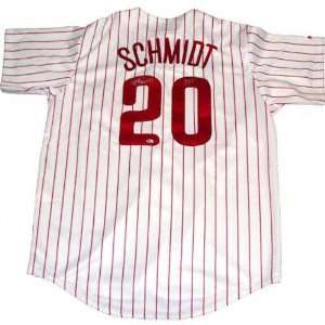  Mike Schmidt Pittsburgh Pirates Autographed Majestic Home 
