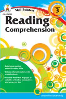 READING COMPREHENSION Gr 3 Skill Builders Book NEW 9781936023318 