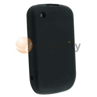 Black Case+Car+AC Charger For BlackBerry Curve 3G 9300  
